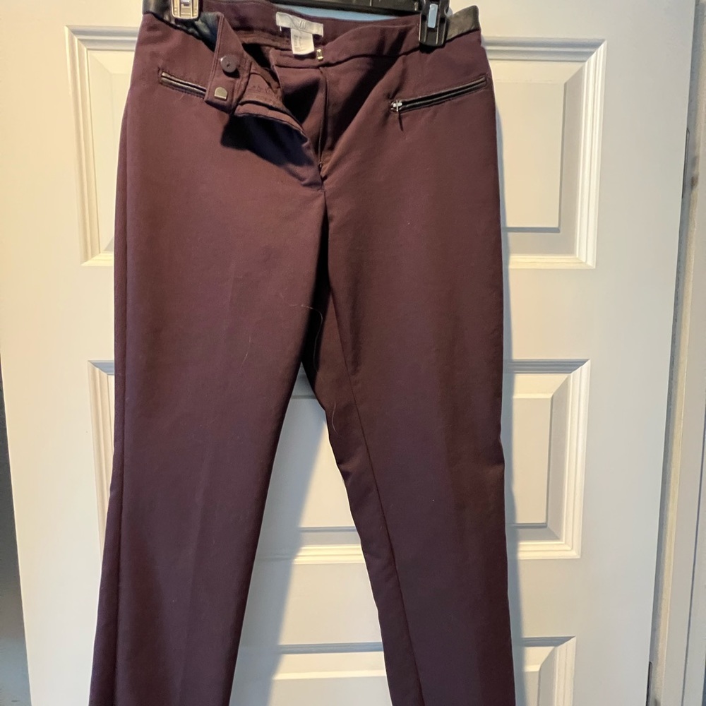 H&M straight leg ankle dress pants.